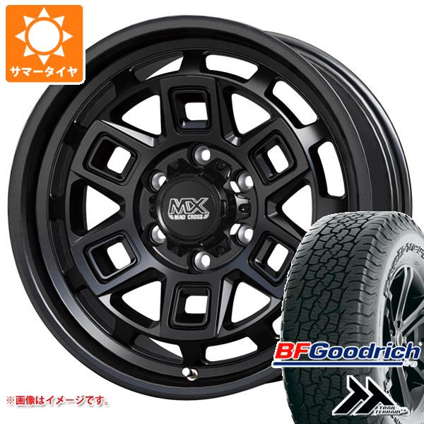 【タイヤ交換対象】サマータイヤ 265/65R17 112T BFグッドリッチ トレールテレーンT/A アウトラインホワイトレター マッドクロス アイヴァー 8.0-17 タイヤホイール4本セット