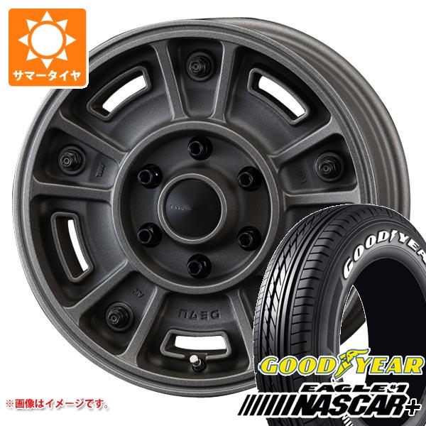 【タイヤ交換対象】ハイエース 200系用 2026年製 サマータイヤ グッドイヤー イーグル #1 ナスカープラス 215/65R16C 109/107R ホワイトレター クリムソン ディーン BJ メキシカン 6.5-16 タイヤホイール4本セット|タイヤマックス