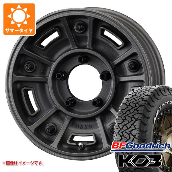 【タイヤ交換対象】トヨタ ランドクルーザー70 GRJ76K用 サマータイヤ BFグッドリッチ オールテレーンT/A KO3 LT285/75R16 126/123S ホワイトレター クリムソン ディーン BJ メキシカン 8.0-16 タイヤホイール4本セット