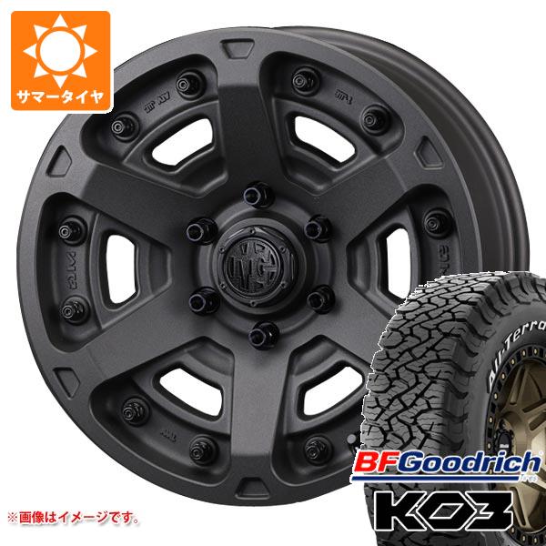 【タイヤ交換対象】ハイエース 200系用 2026年製 サマータイヤ BFグッドリッチ オールテレーンT/A KO3 LT215/70R16 100/97S ホワイトレター クリムソン MG アーマー FF 7.0-16 タイヤホイール4本セット｜タイヤマックス