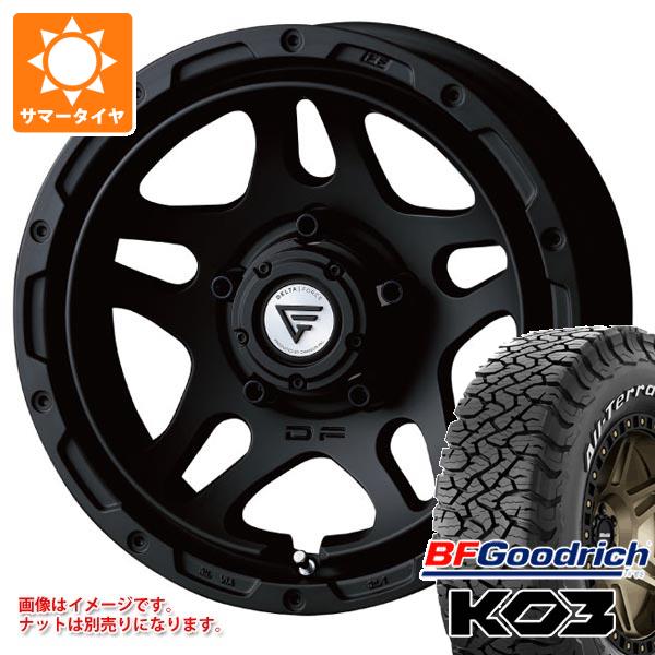 【タイヤ交換対象】5本セット スズキ ジムニーノマド JC74W用 2026年製 サマータイヤ BFグッドリッチ オールテレーンT/A KO3 LT215/70R16 100/97S ホワイトレター デルタフォース オーバーランダー 6.0-16 タイヤホイール5本セット