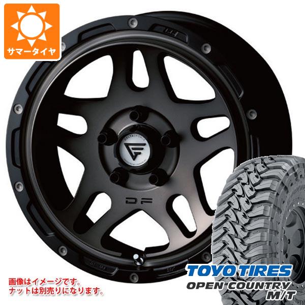 ミツビシ デリカD5用 サマータイヤ トーヨー オープンカントリー M/T LT225/75R16 103/100Q ホワイトレター デルタフォース オーバーランダー 7.0-16 タイヤホイール4本セット｜タイヤマックス