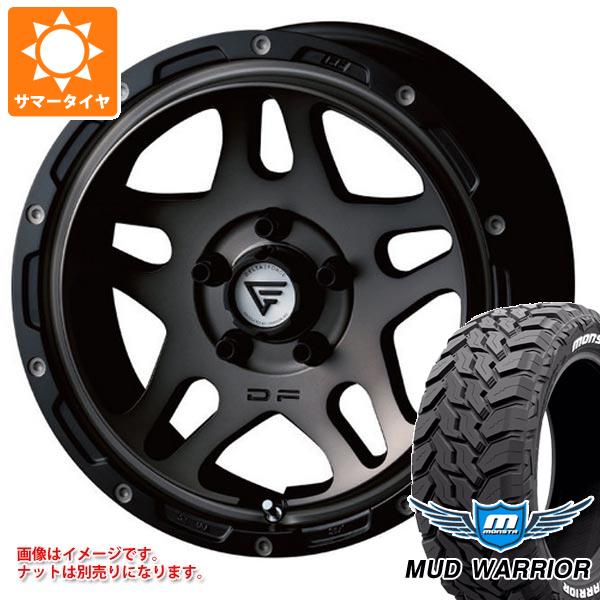スズキ ジムニーシエラ JB74W用 サマータイヤ モンスタ マッドウォーリアー LT235/70R16 104/101Q ホワイトレター デルタフォース オーバーランダー 6.0-16 タイヤホイール4本セット|タイヤマックス