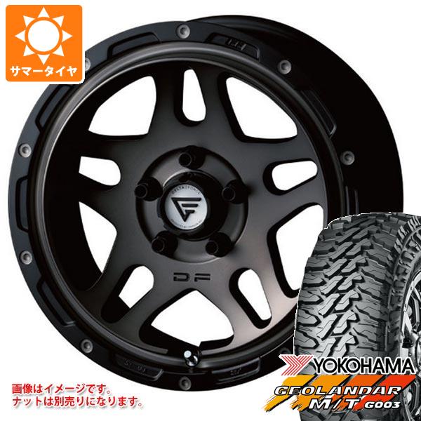 【タイヤ交換対象】5本セット ジムニーシエラ JB74W用 2026年製 サマータイヤ ヨコハマ ジオランダー M/T G003 185/85R16 105/103N LT デルタフォース オーバーランダー 6.0-16 タイヤホイール5本セット|タイヤマックス