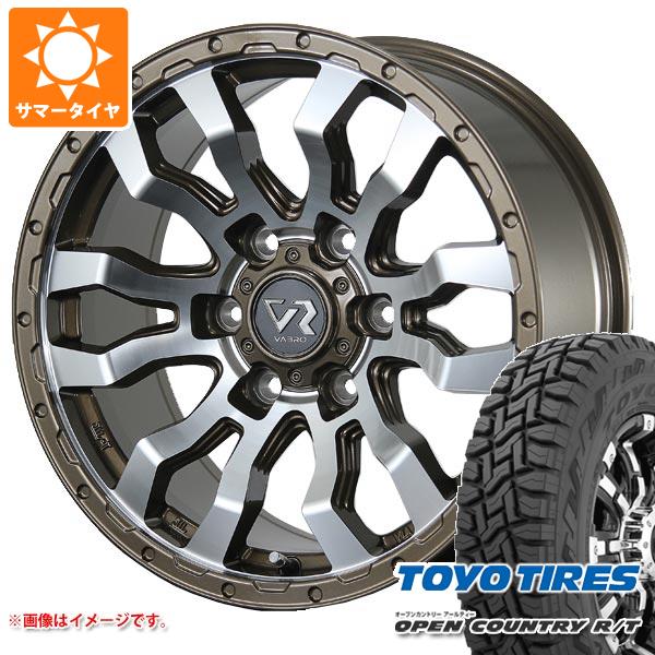 【タイヤ交換対象】ハイエース 200系用 2026年製 サマータイヤ トーヨー オープンカントリー R/T 215/70R16 100Q ブラックレター ヴァブロ RR-01 6.5-16 タイヤホイール4本セット|タイヤマックス