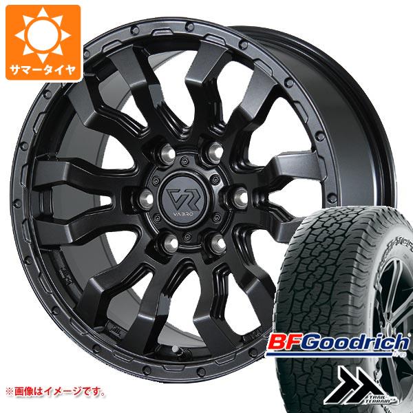 【タイヤ交換対象】サマータイヤ 265/65R17 112T BFグッドリッチ トレールテレーンT/A アウトラインホワイトレター ヴァブロ RR-01 8.0-17 タイヤホイール4本セット