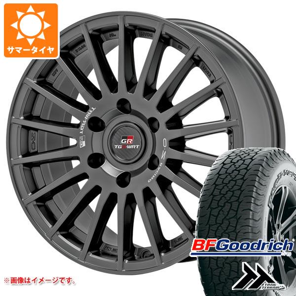 【タイヤ交換対象】ランドクルーザー300用 サマータイヤ BFグッドリッチ トレールテレーンT/A 265/65R18 114T アウトラインホワイトレター OZ ラリーデザート TGR-WRT 8.0-18 タイヤホイール4本セット
