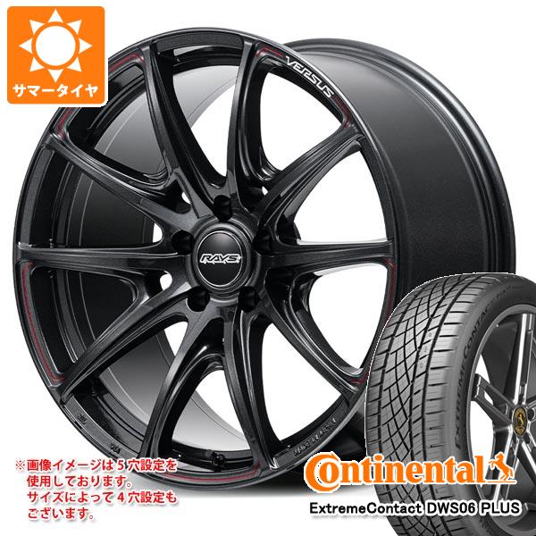 【タイヤ交換対象】40系アルファード用 サマータイヤ コンチネンタル エクストリームコンタクト DWS06 プラス 245/45ZR20 103Y XL レイズ ベルサス VV25R 8.5-20 タイヤホイール4本セット 330,200円