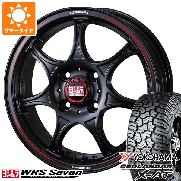 【タイヤ交換対象】ミツビシ デリカミニ B30系用 2026年製 サマータイヤ ヨコハマ ジオランダー X-AT G016 LT165/65R14 81/78Q ブラックレター G016A ヨシムラ WRS7 4.5-14 タイヤホイール4本セット