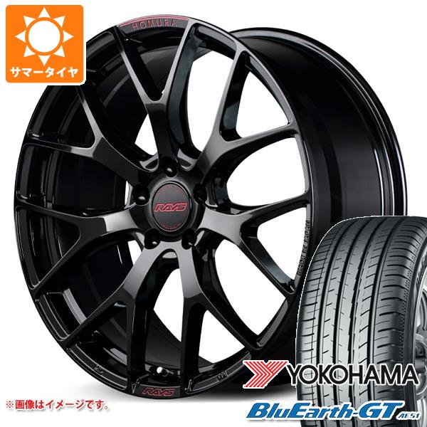 【タイヤ交換対象】サマータイヤ 225/50R18 95W ヨコハマ ブルーアースGT AE51 レイズ ホムラ 2x7FT スペックM 7.5-18 タイヤホイール4本セット｜タイヤマックス