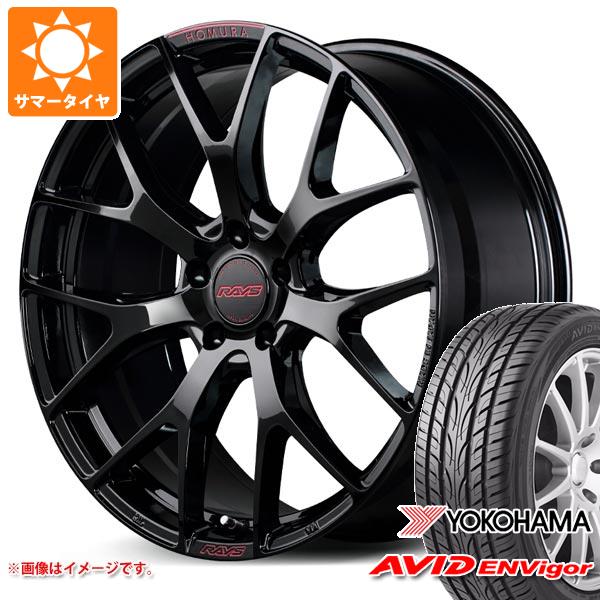 【タイヤ交換対象】サマータイヤ 245/40R20 99W XL ヨコハマ エービッド エンビガー S321 レイズ ホムラ 2x7FT スペックM 8.5-20 タイヤホイール4本セット