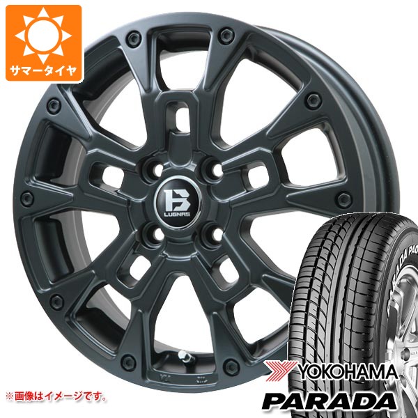 【タイヤ交換対象】スズキ キャリイ DA16T用 サマータイヤ 2026年製 ヨコハマ パラダ PA03 165/55R14C 95/93N ブラックレター Bラグナス BRD 4.5-14 タイヤホイール4本セット