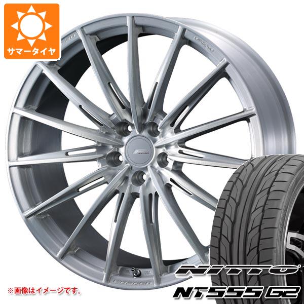 【タイヤ交換対象】サマータイヤ 245/45R19 102Y XL ニットー NT555 G2 F ゼロ FZ-4 8.0-19 タイヤホイール4本セット