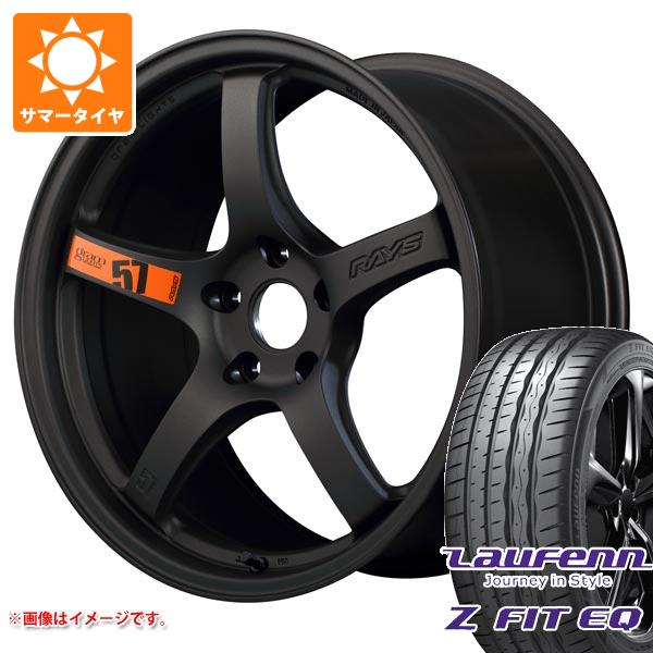 【タイヤ交換対象】2026年製 サマータイヤ 245/45R19 102Y XL ラウフェン Zフィット EQ LK03 レイズ グラムライツ 57CR スペックD 8.5-19 タイヤホイール4本セット|タイヤマックス