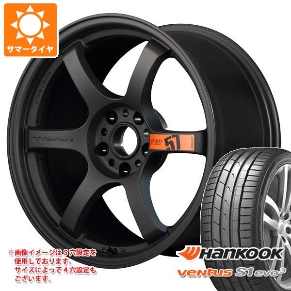 【タイヤ交換対象】サマータイヤ 235/50R18 (101Y) XL ハンコック ベンタス S1 エボ3 K127 レイズ グラムライツ 57DR スペックD 8.5-18 タイヤホイール4本セット 105,930円
