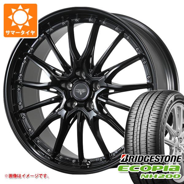 【タイヤ交換対象】サマータイヤ 225/45R18 95W XL ブリヂストン エコピア NH200 ドルフレン ヒューヴァー 8.0-18 タイヤホイール4本セット|タイヤマックス