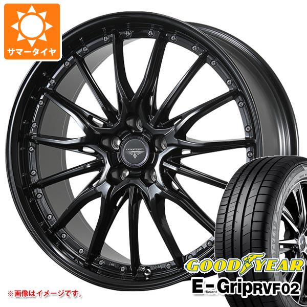 【タイヤ交換対象】サマータイヤ 245/40R20 99W XL グッドイヤー エフィシエントグリップ RVF02 ドルフレン ヒューヴァー 8.5-20 タイヤホイール4本セット