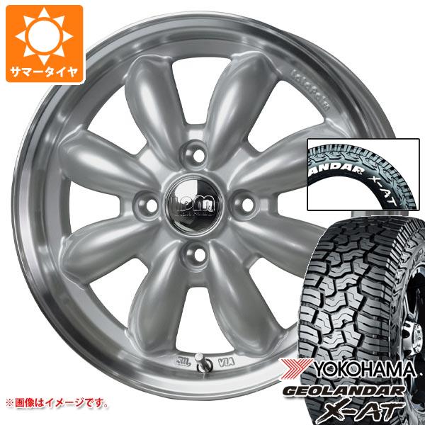 【タイヤ交換対象】ハスラー用 2026年製 サマータイヤ ヨコハマ ジオランダー X-AT G016 175/80R14 99/98N LT ホワイトレター G016A ララパーム カップ2 4.5-14 タイヤホイール4本セット|タイヤマックス