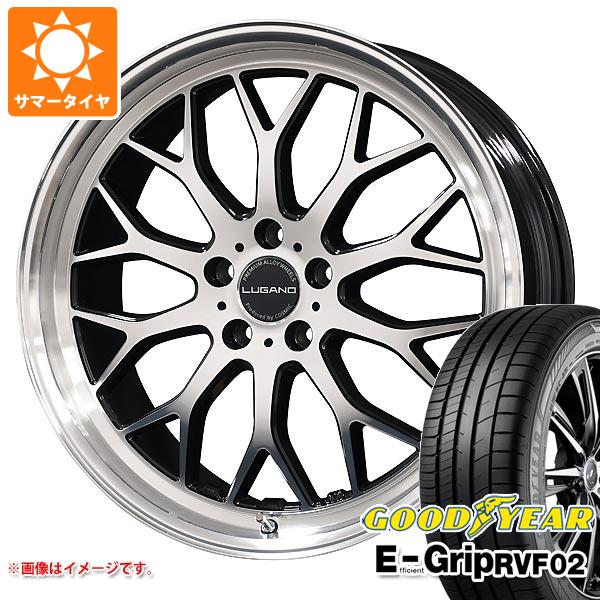 【タイヤ交換対象】サマータイヤ 245/40R20 99W XL グッドイヤー エフィシエントグリップ RVF02 コスミック ヴェネルディ ルガーノ 8.5-20 タイヤホイール4本セット｜タイヤマックス