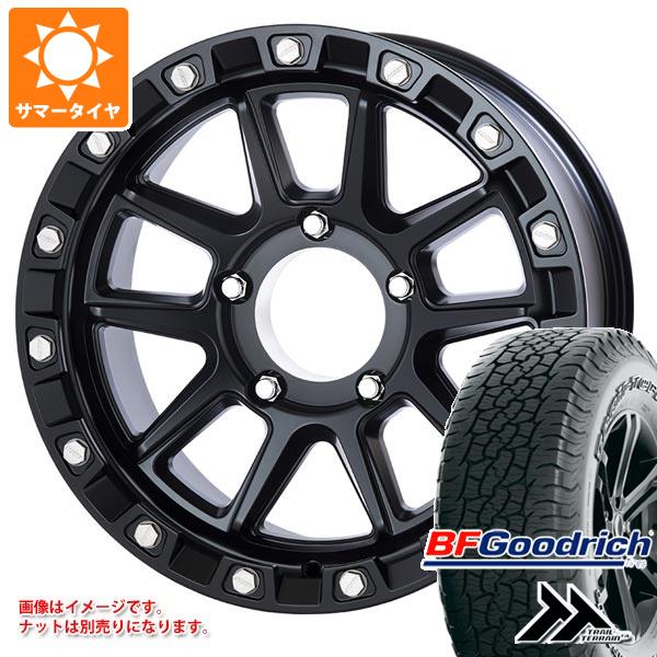 【タイヤ交換対象】5本セット トヨタ ランドクルーザー70 GRJ76K用 サマータイヤ BFグッドリッチ トレールテレーンT/A 265/65R17 112T アウトラインホワイトレター MKW M205 8.5-17 タイヤホイール5本セット|タイヤマックス