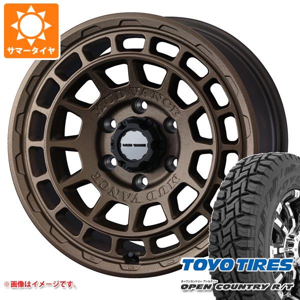 【タイヤ交換対象】ハイエース 200系用 2026年製 サマータイヤ トーヨー オープンカントリー R/T 215/65R16C 109/107Q ホワイトレター マッドヴァンスX タイプF 6.5-16 タイヤホイール4本セット｜タイヤマックス