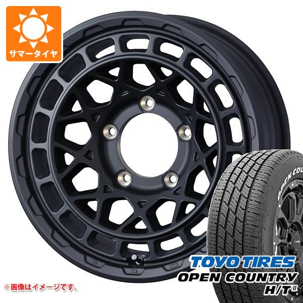 【タイヤ交換対象】5本セット スズキ ジムニーシエラ JB74W用 2026年製 サマータイヤ トーヨー オープンカントリー H/T2 215/70R16 100H ホワイトレター マッドヴァンスX タイプM 6.0-16 タイヤホイール5本セット｜タイヤマックス 110,500円