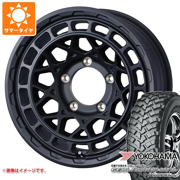 【タイヤ交換対象】5本セット ジムニー用 2026年製 サマータイヤ ヨコハマ ジオランダー M/T+ G001J 195R16C 104/102Q マッドヴァンスX タイプM 5.5-16 タイヤホイール5本セット｜タイヤマックス