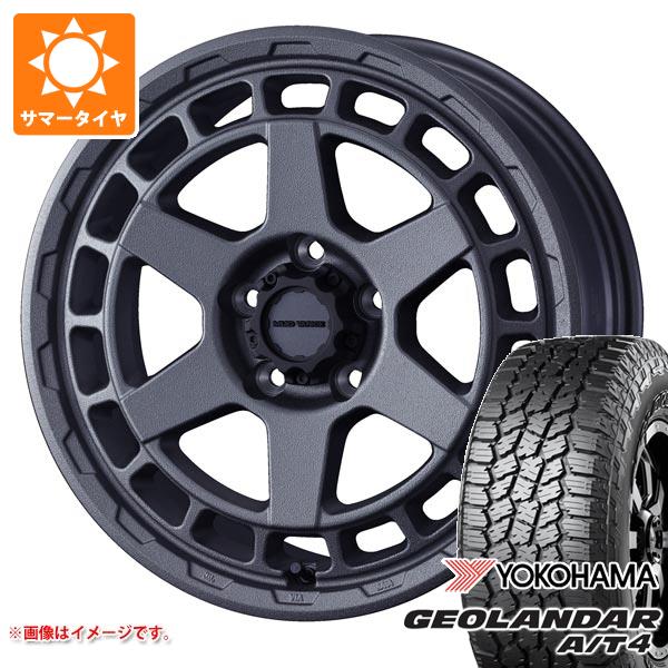 【タイヤ交換対象】RAV4 50系用 サマータイヤ ヨコハマ ジオランダー A/T4 G018 LT265/65R17 120/117S アウトラインホワイトレター マッドヴァンスX タイプS 7.0-17 タイヤホイール4本セット