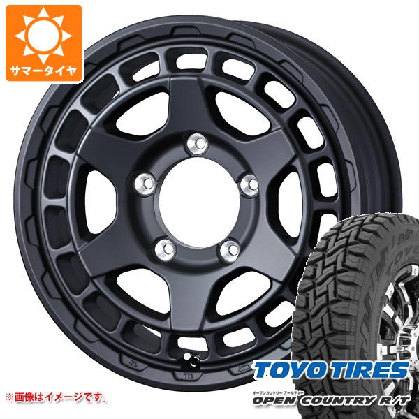 【タイヤ交換対象】5本セット スズキ ジムニーノマド JC74W用 サマータイヤ トーヨー オープンカントリー R/T 235/70R16 106Q ホワイトレター マッドヴァンスX タイプS 6.0-16 タイヤホイール5本セット