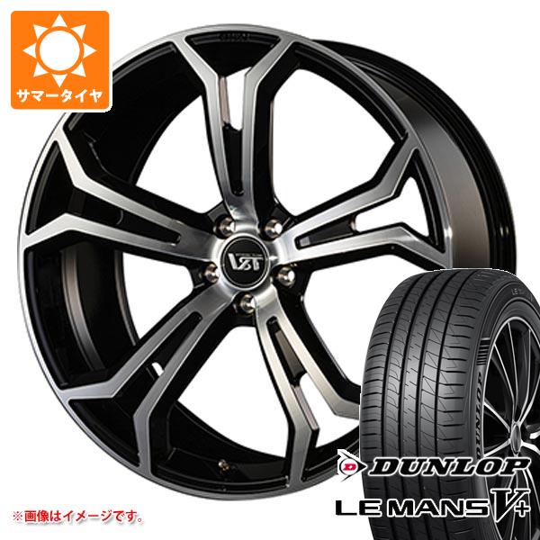 【タイヤ交換対象】ボルボ S60/V60 ZB系用 サマータイヤ ダンロップ ルマン5 LM5+ 235/40R19 96W XL VST タイプPLS フォージド タイヤホイール4本セット