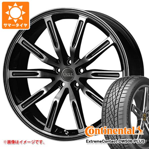 【タイヤ交換対象】ボルボ XC90 LB/LD系用 サマータイヤ コンチネンタル エクストリームコンタクト DWS06 プラス 275/45ZR20 110W XL エアスト S10-R タイヤホイール4本セット