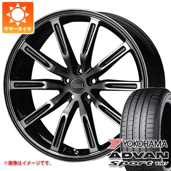 【タイヤ交換対象】ボルボ V60 ZB系用 サマータイヤ ヨコハマ アドバンスポーツV107 245/35ZR20 (95Y) XL エアスト S10-R タイヤホイール4本セット|タイヤマックス