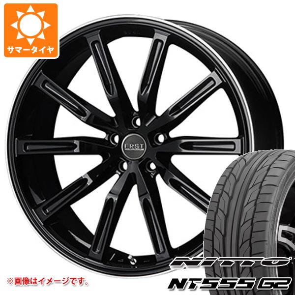 【タイヤ交換対象】ボルボ V60 ZB系用 サマータイヤ ニットー NT555 G2 245/35R20 95Y XL エアスト S10-R タイヤホイール4本セット｜タイヤマックス