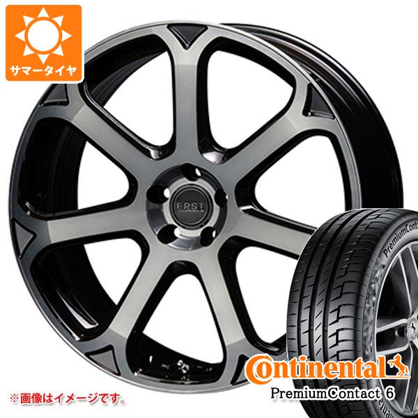 【タイヤ交換対象】ボルボ XC40 XB系用 サマータイヤ コンチネンタル プレミアムコンタクト6 245/40R21 100Y XL エアスト S7-R2 タイヤホイール4本セット