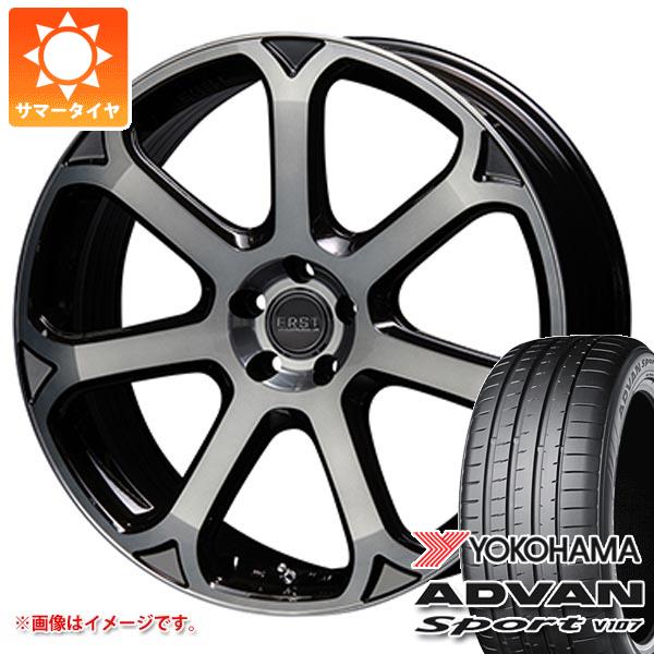 【タイヤ交換対象】ボルボ V60 ZB系用 サマータイヤ ヨコハマ アドバンスポーツV107 245/35ZR20 (95Y) XL エアスト S7-R2 タイヤホイール4本セット|タイヤマックス