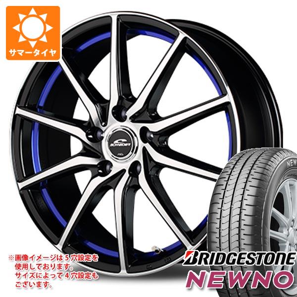 【タイヤ交換対象】サマータイヤ 165/60R14 75H ブリヂストン ニューノ MID ホイールズ RX810 4.5-14 タイヤホイール4本セット