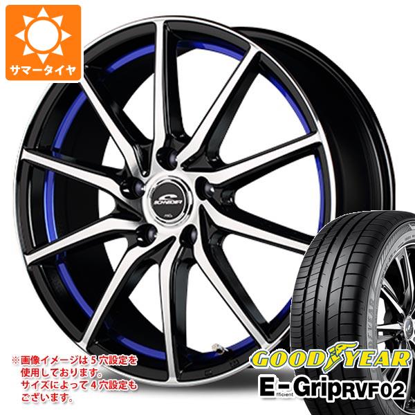 【タイヤ交換対象】サマータイヤ 215/45R18 93W XL グッドイヤー エフィシエントグリップ RVF02 MID ホイールズ RX810 7.0-18 タイヤホイール4本セット|タイヤマックス