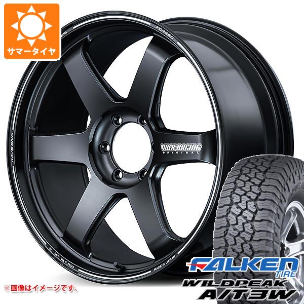 【タイヤ交換対象】ハイラックス 120系用 サマータイヤ ファルケン ワイルドピーク A/T3W 275/55R20 117T XL レイズ ボルクレーシング TE37 ウルトラ X 8.5-20 タイヤホイール4本セット｜タイヤマックス