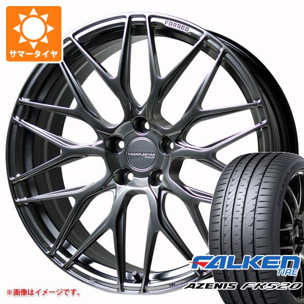 【タイヤ交換対象】サマータイヤ 245/45R20 103Y XL ファルケン アゼニス FK520L トラフィックスター フォージド TSF-01 8.5-20 タイヤホイール4本セット
