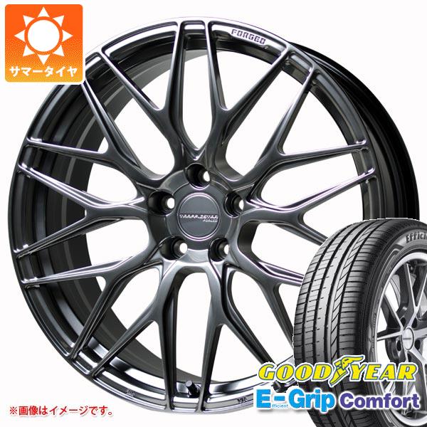 【タイヤ交換対象】サマータイヤ 245/35R20 95W XL グッドイヤー エフィシエントグリップコンフォート トラフィックスター フォージド TSF-01 8.5-20 タイヤホイール4本セット｜タイヤマックス