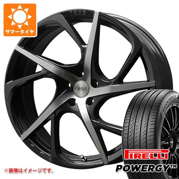 【タイヤ交換対象】ボルボ S90/V90 PB/PD系用 サマータイヤ ピレリ パワジー 245/45R18 100Y XL エアスト VS5-R タイヤホイール4本セット