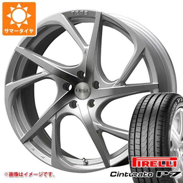 【タイヤ交換対象】ボルボ V60 ZB系用 サマータイヤ ピレリ チントゥラート P7 235/40R19 96W XL エアスト VS5-R タイヤホイール4本セット|タイヤマックス
