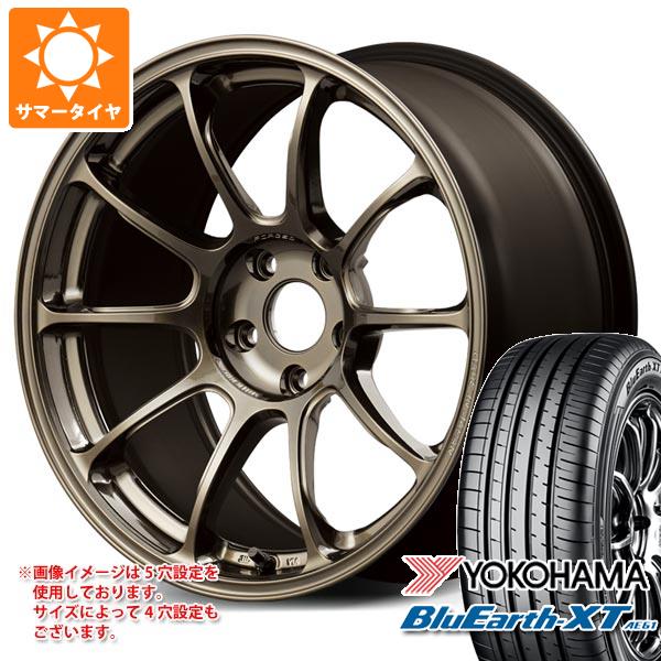 サマータイヤ 215/60R17 96H ヨコハマ ブルーアースXT AE61 レイズ ボルクレーシング ZE40 7.5-17 タイヤホイール4本セット|タイヤマックス