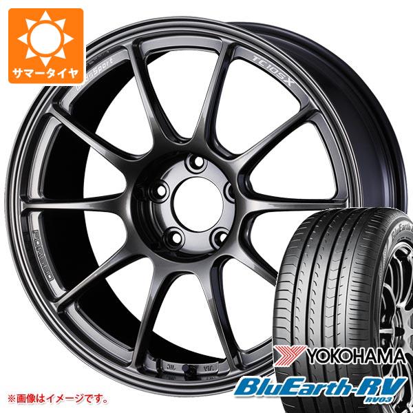【タイヤ交換対象】サマータイヤ 215/45R18 93W XL ヨコハマ ブルーアースRV RV03 ウェッズスポーツ TC105X フォージド 8.5-18 タイヤホイール4本セット｜タイヤマックス 193,500円