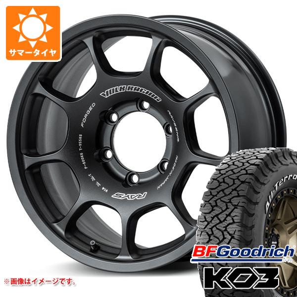 【タイヤ交換対象】トヨタ ランドクルーザー300用 サマータイヤ BFグッドリッチ オールテレーンT/A KO3 LT265/65R18 117/114S ホワイトレター レイズ ボルクレーシング ZE40X 8.5-18 タイヤホイール4本セット|タイヤマックス