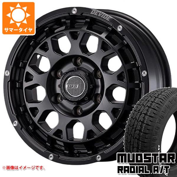 【タイヤ交換対象】NV350キャラバン E26用 サマータイヤ マッドスター ラジアル A/T 215/65R16C 109/107L ホワイトレター SSR ディバイド G:M 6.5-16 タイヤホイール4本セット｜タイヤマックス