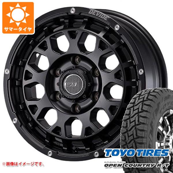 【タイヤ交換対象】NV350キャラバン E26用 2026年製 サマータイヤ トーヨー オープンカントリー R/T 215/65R16C 109/107Q ホワイトレター SSR ディバイド G:M 6.5-16 タイヤホイール4本セット|タイヤマックス