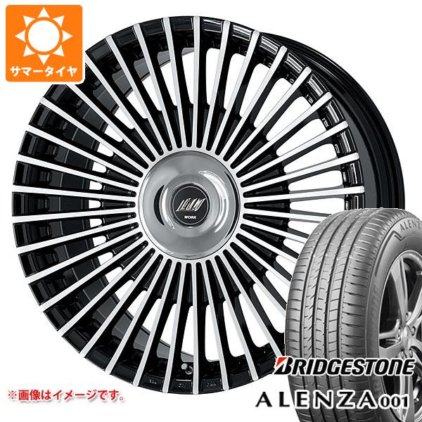 【タイヤ交換対象】サマータイヤ 235/55R20 102V ブリヂストン アレンザ 001 ワーク イミッツ シュトラール 8.5-20 タイヤホイール4本セット 144,350円