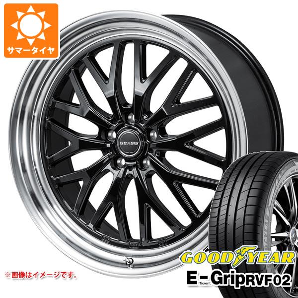 【タイヤ交換対象】サマータイヤ 225/40R19 93W XL グッドイヤー エフィシエントグリップ RVF02 モンツァジャパン ジェクシス GM210 8.0-19 タイヤホイール4本セット|タイヤマックス