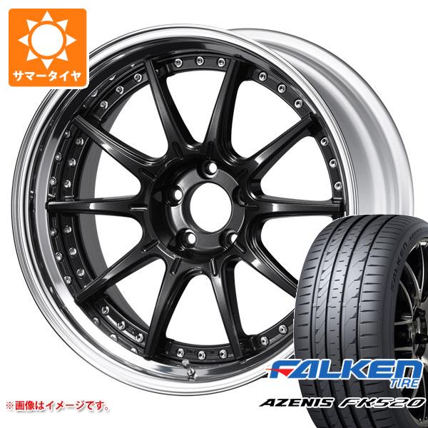 【タイヤ交換対象】サマータイヤ 215/50R18 92W ファルケン アゼニス FK520L SSR GTX01 RS 7.5-18 タイヤホイール4本セット